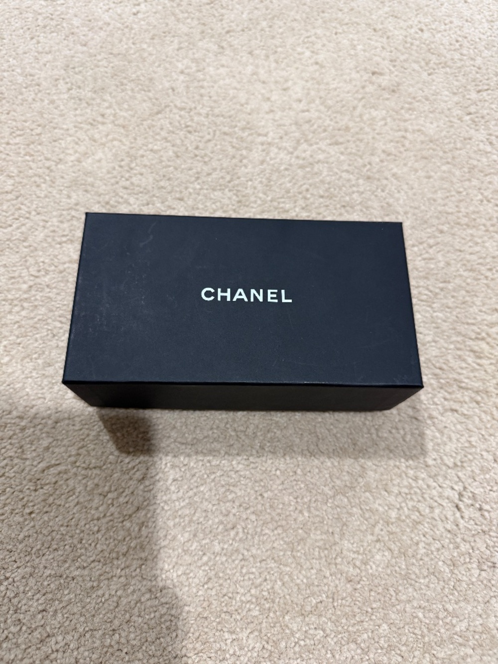 Chanel Black Glasses Storage Box